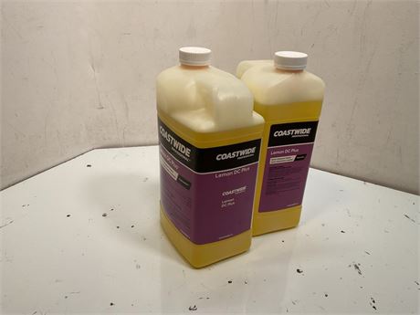 Coastwide Professional. 2 Gallons of Disinfectant Lemon DC Plus Concentrate for ExpressMix